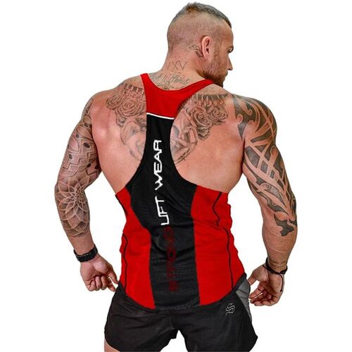 Mens Bodybuilding Tank top Gyms Fitness sleeveless shirt 202
