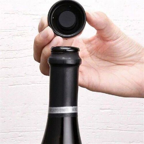 1/2/3ps Vacuum Red Wine Bottle Cap Stopper Silicone Sealed