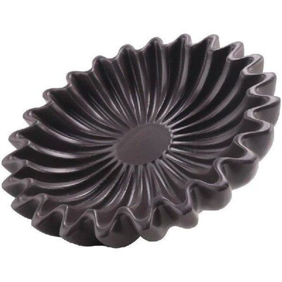 Fluted Ruffle Decorative Bowl - Home Decor Accents For