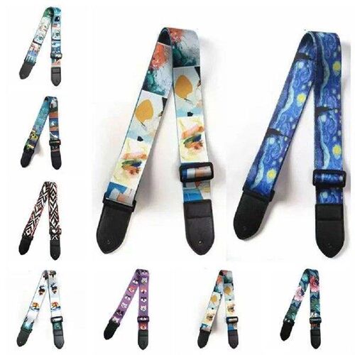 Adjustable Guitar Strap Extra Wide Music Hobby Electric