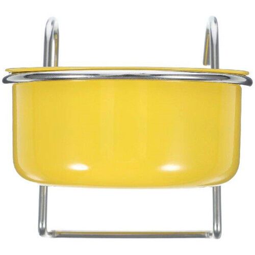 Parrot Food Bowl Bird Feeding Holder Rabbit Cage Water