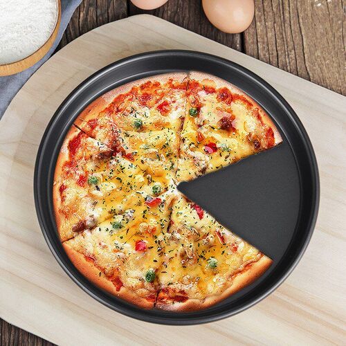 6 8 inch pizza tray pizza baking tray barbecue baking mold