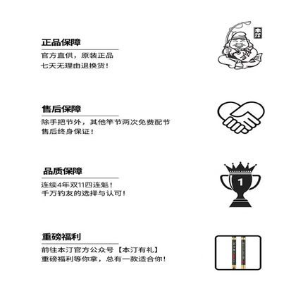 本汀金迦潘求败引领超轻硬5H19调28调大物手竿黑坑鲫鲤鲢鱅草青鱼