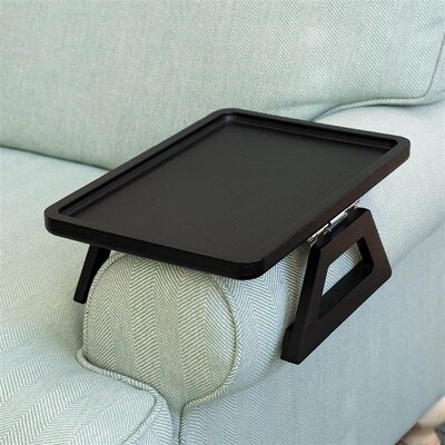 Natural Sofa Armrest Clip On Tray 1Pcs Armrest Snack Tray Po