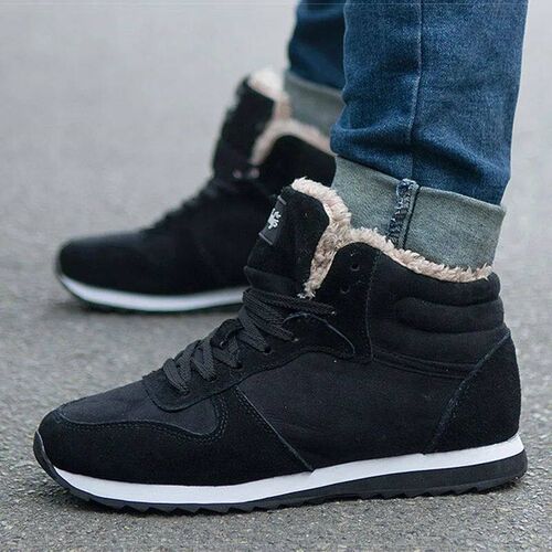 Men Boots Hiking Winter Shoes For Mens Winter Boots Casual