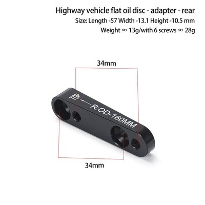 Flat Mount Disc Brake Adapter Road Bike Disc Brake Adapter F