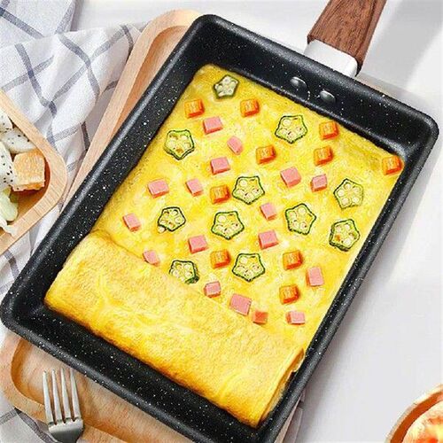 Nonstick Frying Tamagoyaki Pan Japanese Omelette Square Egg