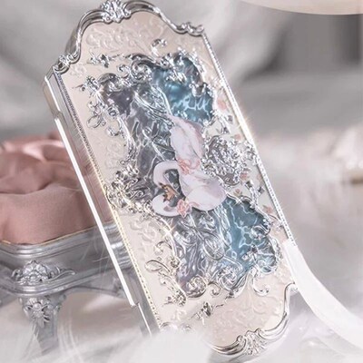 Flower Knows Swan Ballet Eyeshadow Palette Matte Fine Shimme