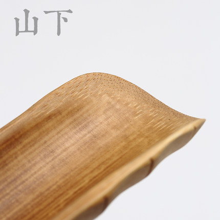 竹节茶则四件手工竹制茶则茶针茶夹茶扒茶匙茶道四君子茶道零配