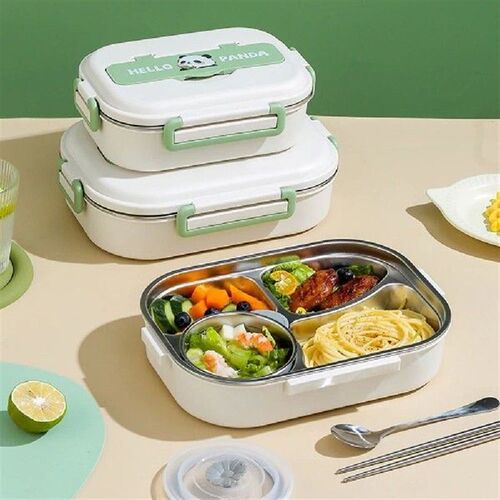 Stainless Steel Thermal Lunch Box Microwave Safe 2/4/5