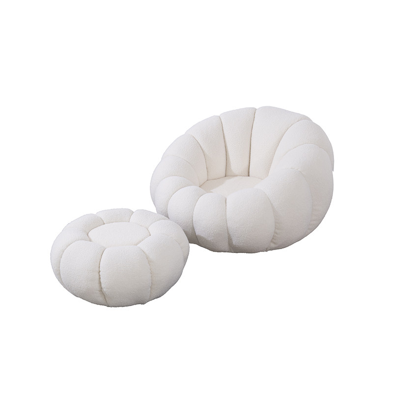 懒人沙发可躺可睡单人人南瓜阳台休闲椅子卧室旋转舒适久坐,住宅家具,懒人沙发,淘宝优惠券,粉丝福利购,淘宝优惠卷