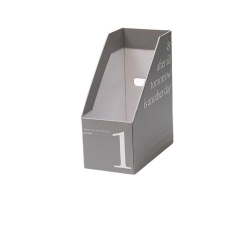 5 Pcs File Storage Box Office Supplies Shelf Organizer Rack