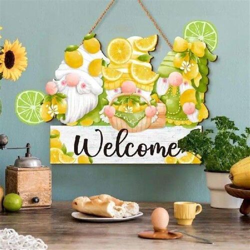 Spring Hangings Sign Decors FestivalSpring Pattern Easy