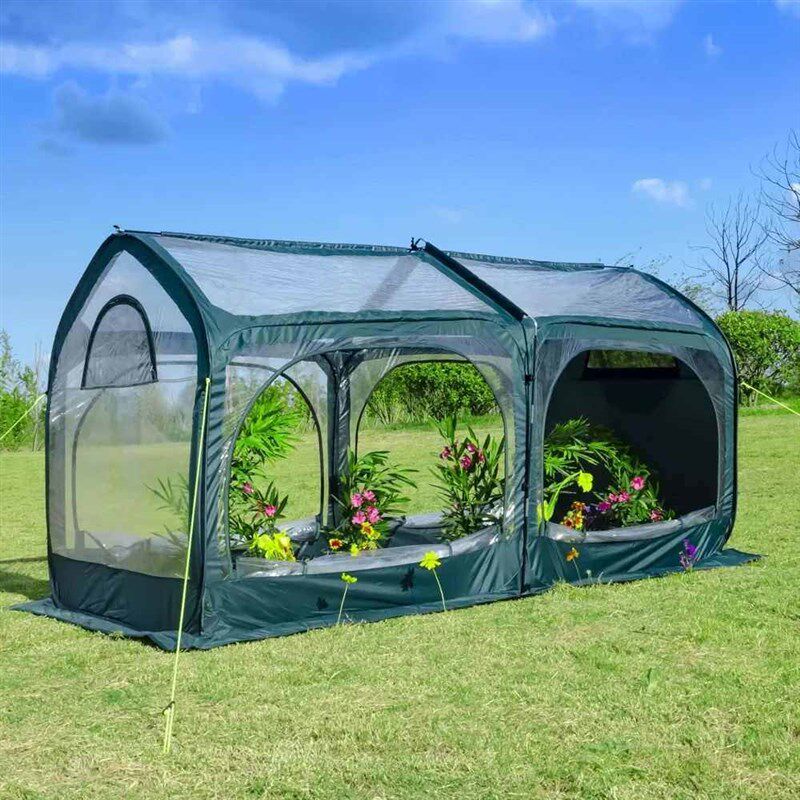 Home & Garden Pop Up Greenhouse Cover, Flower House, Mini Ga