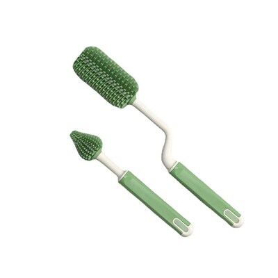 Silicone Bottle Brush 360 Degree Rotation Baby Pacifier Cup