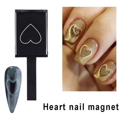 Nail Art Tools Cat Eye Magnetic Rod Powerful Heart-Shaped Ma