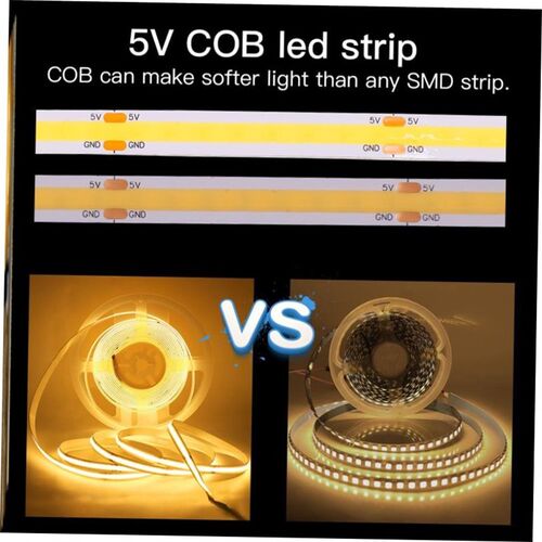 USB Powered LED COB Strip Light with ON/OFF Switch 灯带