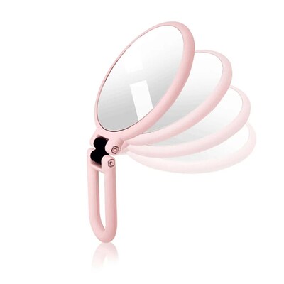 10/15X 180 Rotatable Magnifying Light Makeup Mirror Handhe