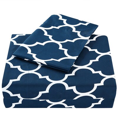 Vio  Bedding Four-piece Classic Printed Hot Selling Sheet Se
