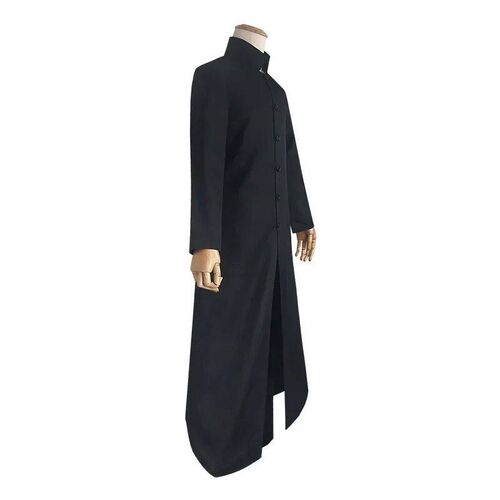Matrix cosplay custom black cosplay costume neo nch coat