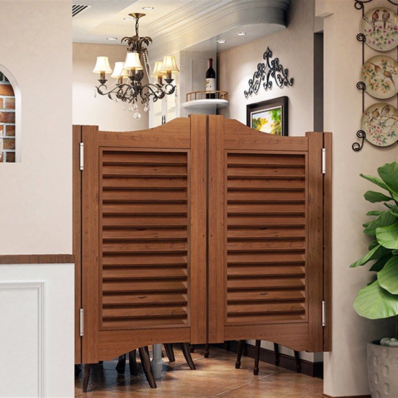 实木对开门半腰门栅栏门半截走廊门隔断吧台酒吧百叶门牛仔门定做,全屋定制,进户门,淘宝优惠券,粉丝福利购,淘宝优惠卷