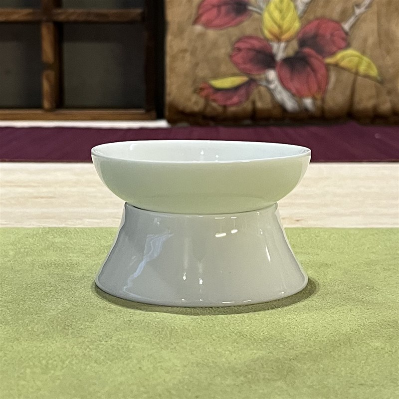白瓷茶漏陶瓷功夫茶具茶滤茶叶过滤器茶隔滤茶渣茶艺茶叶滤网器