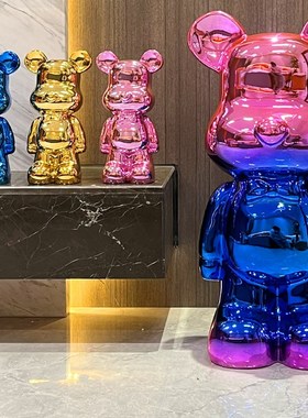 暴力熊存钱罐2025新只进不出可取儿童男女大号储蓄罐落地超大摆件