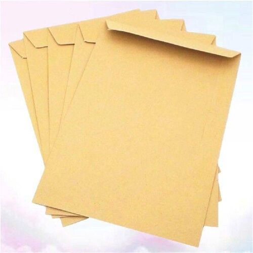 50pcs Kraft Paper Envelope Blank Classic Plain Color