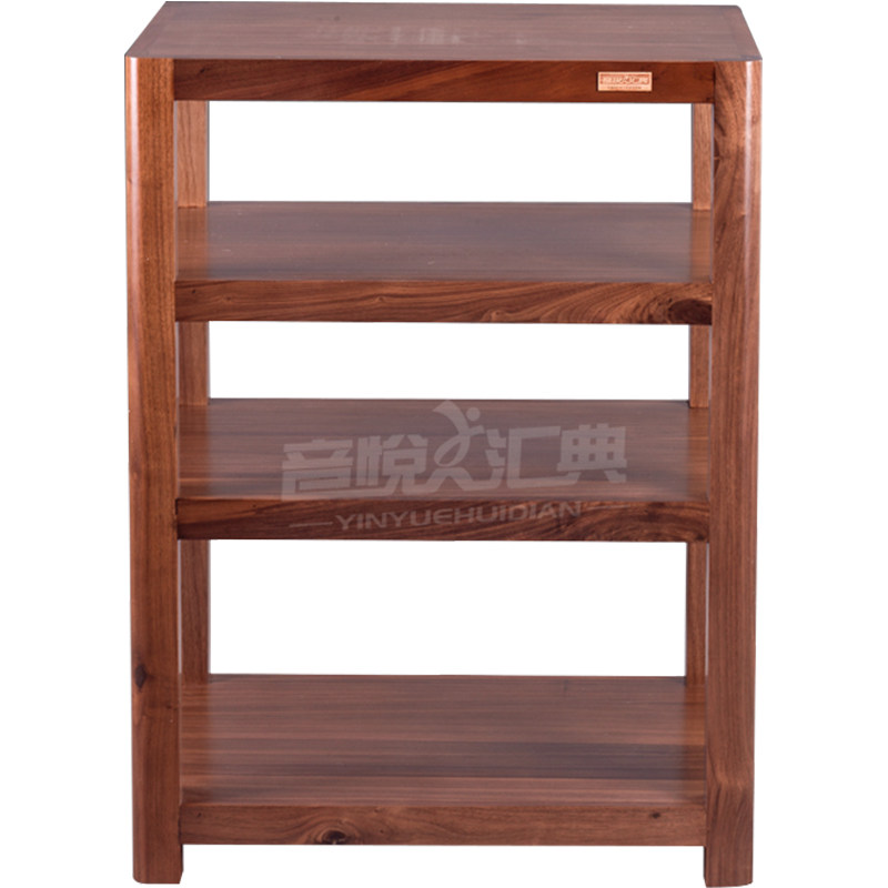 汇典机架Y-单四层实木音响机架机柜 音响架机架 器材架功放柜架