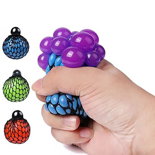 Fidget Toys Stress Relief Sensory Toy Mesh Squishy Balls for