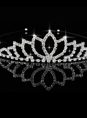 Children Tiaras and Crowns Headband Kids Girls Bridal Crysta