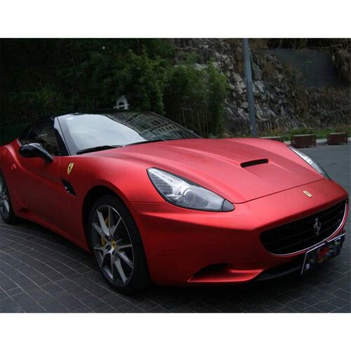 Various Colors Matte Satin Chrome Metallic Vinyl Wrap Film C