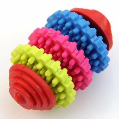 Colorful Cute TPR Rubber Pet Dog Puppy Dental Teething Healt