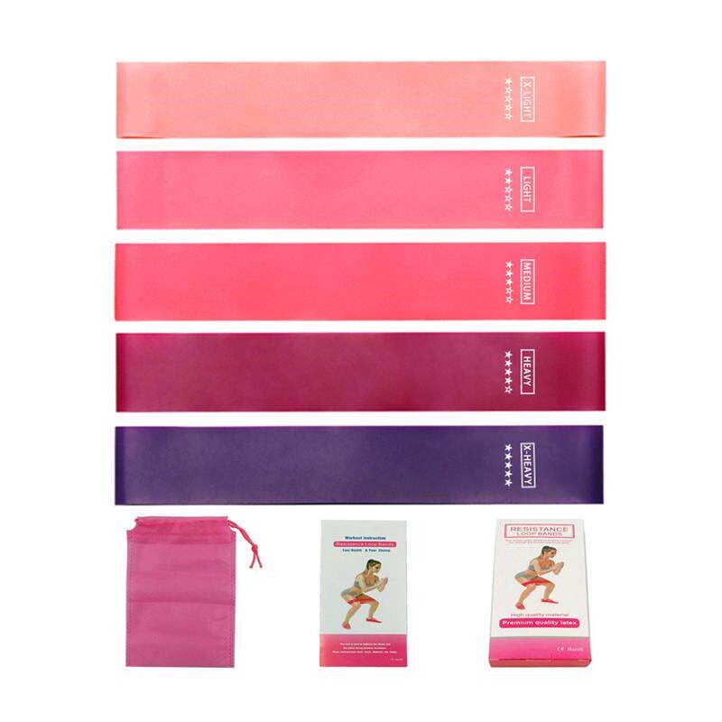 Yoga Elastic Resistance Bands Set Workout Equipment Gym band图片