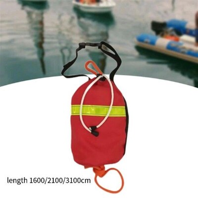 Throw Bag for Water Rescue Dock Line Multipurpose Portable