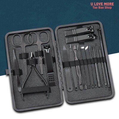 7/10/12/16 pcs Manicure Cutters Nail Clipper Set Household S