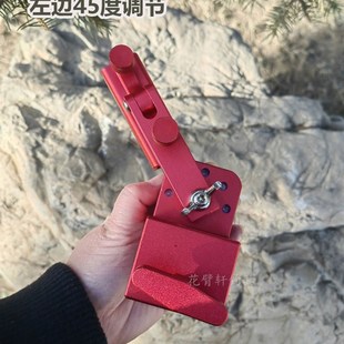 2023新款大物钓台炮台座炮台架加厚铝合金钓鱼滑动炮台支架配件