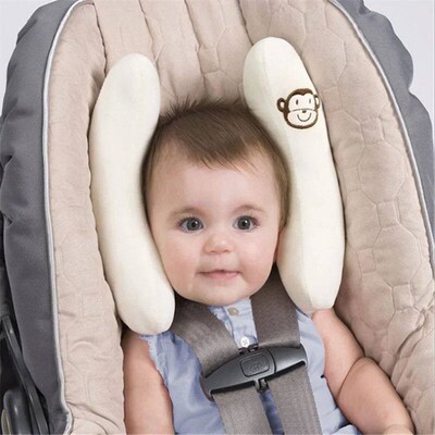 Infant Stroller Neck Pillow Banana Car Seat Head Protector P