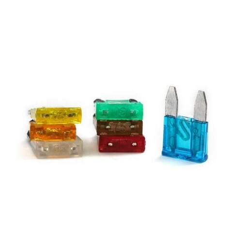 121PCS Small Size Car Vehicle Circuit Fuse Blade With Black