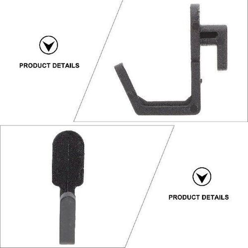 20 Pcs Hook up for Peg Plant Shelf Hanger Plastic Small
