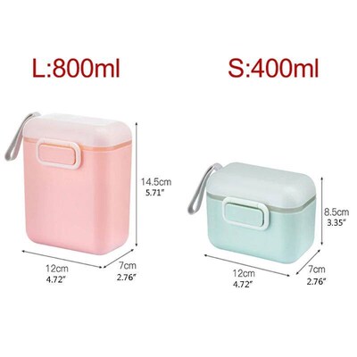 Baby Formula Dispenser with Scoop 400ml/800ml Milk Powder St