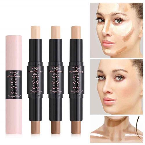 Double Head Contour Stick Waterproof Matte Bronzer