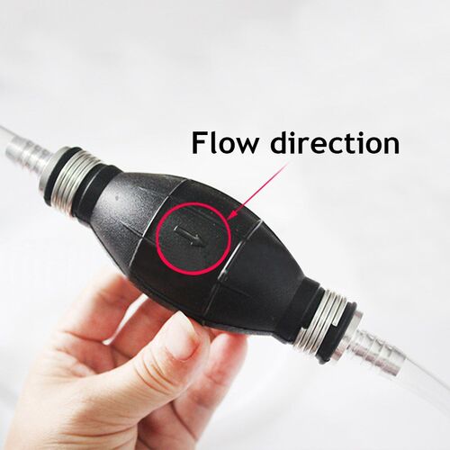Universal Car Fuel Pump Gas Oil Pump Manual Hand Suction Pip