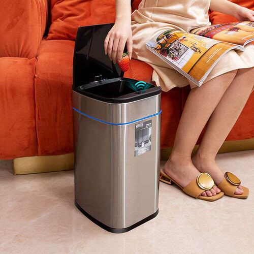 Smart trash can living room induction household automatic li