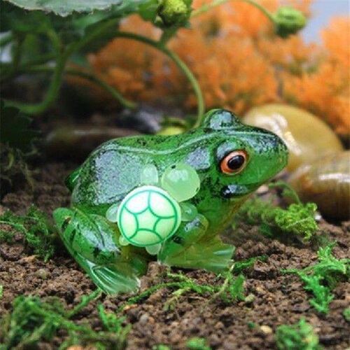 Cute Turtle And Frogs Sculpture Resin Home Garden