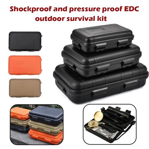 New L/S Size Outdoor Plastic Waterproof Airtight Survival Ca
