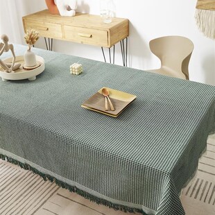 Cloth Rectangular Linen Tablecloth Dining pLace Table