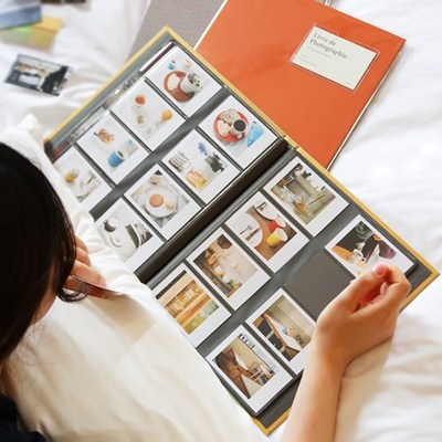 韩国3寸相册invite.L三寸宝丽来小清新拍立得照片相册本影集