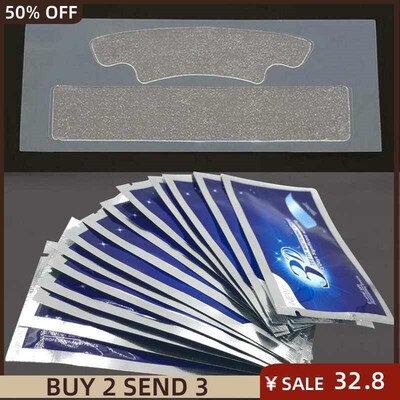 28Pcs/14Pair Gel Teeth Whitening Strips Oral Hygiene Care