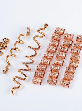 28pcs/set Hairpin for Women Girls Fashion Round Charms Spira